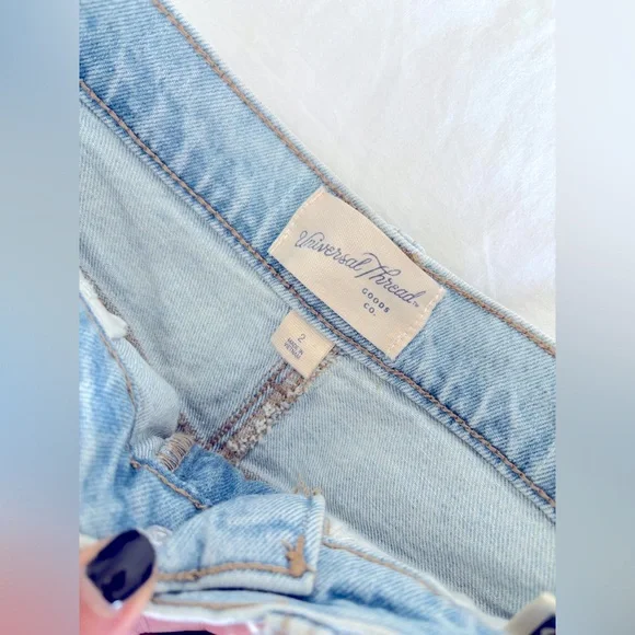 Universal Thread Blue Flare Jean Skirt, NWT! - Picture 4 of 6